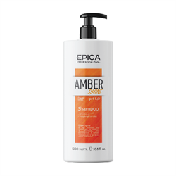 Шампунь для восстановления и питания волос / Amber Shine Organic 1000 мл - фото 8282