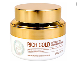 Enough Rich Gold Intensive Pro Nourishing Cream питательный крем для лица с золотом, 50 мл 4222 - фото 8581