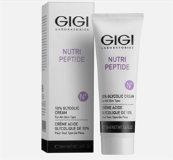 КРЕМ ДЛЯ ЛИЦА GIGI nutri peptide 10% glycolic cream 50мл 4263 - фото 8732