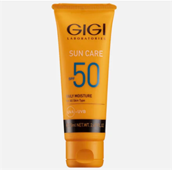 АНТИВОЗРАСТНОЙ КРЕМ ДЛЯ ЛИЦА SPF 50 GIGI sun care daily moisture 75мл 4266 - фото 8737