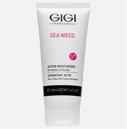 УВЛАЖНЯЮЩИЙ КРЕМ ДЛЯ ЛИЦА GIGI sea weed active moisturizer 100мл 4268 - фото 8743