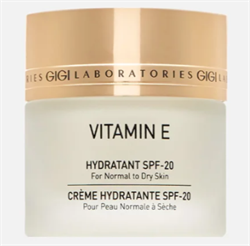 УВЛАЖНЯЮЩИЙ КРЕМ ДЛЯ ЛИЦА SPF 20 GIGI vitamin e hydratant 50мл 4276 - фото 8776